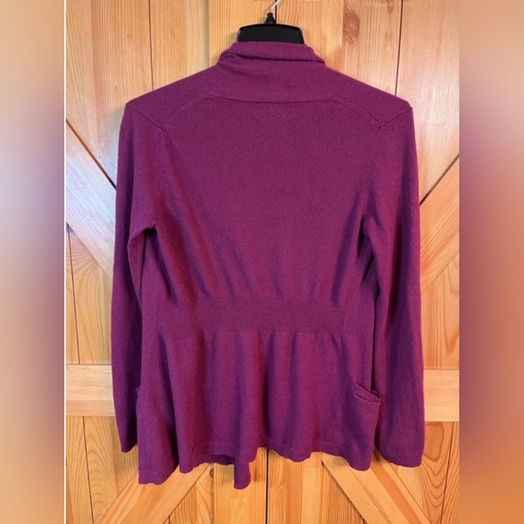 Mercer & Madison Angora/Wool Cardigan Sweater Beige Size XL - Picture 2 of 8